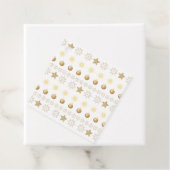 ラグジュアリー ゴールドとホワイト ラグジュアリー フェスティブ フェイバータグ (インサイチュ)