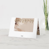 ラグジュアリー ゴールド マーブル パイン 現代 コーポレート シーズンカード (裏面)