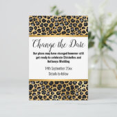 ラグジュアリー ゴールド レオパード 延期 カード (スタンド正面)