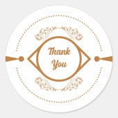 ラグジュアリー サンクス ステッカー (正面)