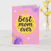 ラグジュアリー スターズ トレンディ ギフト コレクション カード (黄色い花)