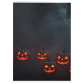 ラグジュアリー ハロウィン ダークゴシックデザイン クリップボード (裏面)