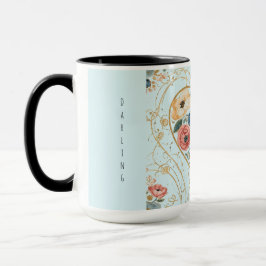 ラグジュアリー, バレンタインデー, 私の心の花 マグカップ