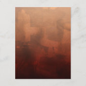 ラグジュアリー バーガンディー&ブラッシュ 受付カード エンクロージャーカード (裏面)