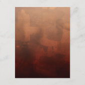 ラグジュアリー バーガンディー＆ブラッシュ 受付カード エンクロージャーカード (裏面)