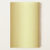 ラグジュアリー パープル ウェディング プランナー手帳 (裏面)