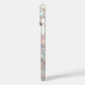 ラグジュアリー・パールアゲートスマホケース - 虹色 Case-Mate iPhoneケース (裏面 / 左)