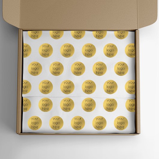 ラグジュアリー・ビジネス・ロゴ・パッケージング・ブランド企業の 薄葉紙