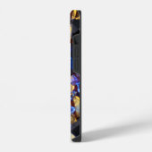 ラグジュアリー ファンタジー 宝石 抽象画  iPhoneケース (左側面)