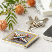 「ラグジュアリー・フライト・デザイン」 キーホルダー (側面)