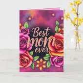 ラグジュアリー フラワー モダン ギフトコレクション カード (黄色い花)