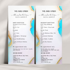 ラグジュアリー ホログラフィック アゲート ゴールド オパール 価格リスト ラックカード