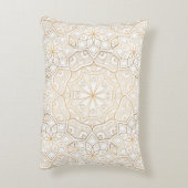 ラグジュアリー マンダラ 4 アクセントクッション (裏面(縦))