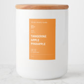 ラグジュアリー ミニマリスト ジュース スムージー ボトル ラベル (正面)