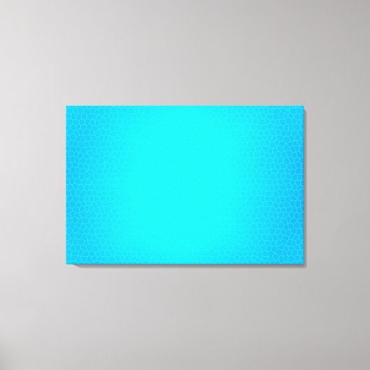 ラグジュアリー モダン ブルー アート スカイ サン ステンドグラス キャンバスプリント (正面)