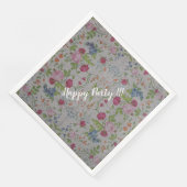 ラグジュアリー モダン ヴィンテージ フローラル ローズ (コーナー)