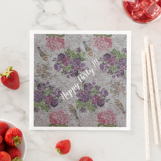 ラグジュアリー モダン ヴィンテージ フローラル ローズ (インサイチュ)