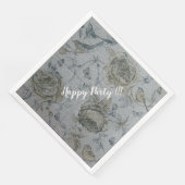 ラグジュアリー モダン ヴィンテージ フローラル ローズ (コーナー)