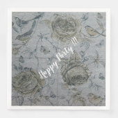 ラグジュアリー モダン ヴィンテージ フローラル ローズ (正面)