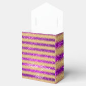 ラグジュアリー モノグラム 人気 ピンク ゴールド グリッター フェイバーボックス (オープン)