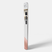 ラグジュアリー 信仰 ピンク サテン 大理石 ゴールド 鳩 Case-Mate iPhoneケース (裏面 / 左)