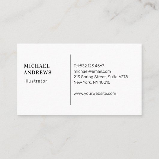 ラグジュアリー,赤面 – ベージュ,フラワー,サロン, 名刺 (裏面)