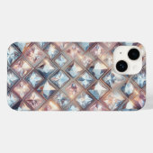 ラグジュアリー 3D クリスタル ダイヤモンドとローズゴールドの輝き Case-Mate iPhoneケース (裏面 (横))