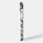 ラグジュアリー 3D クリスタル ダイヤモンドとローズゴールドの輝き Case-Mate iPhoneケース (裏面 / 左)