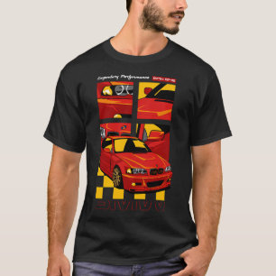 ラグジュアリーBmw E46 Tシャツ