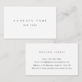 ラグジュモダンアリーカンパニータイポグラフィ 名刺 (正面/裏面)