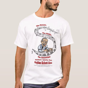ラグタイムのロバート音楽魔法の巨匠のTシャツ Tシャツ