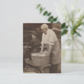 ラグタイムへの洗濯 ポストカード (スタンド正面)