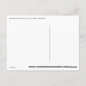 『ラグタイム・シーン』ラチェル・アレクサンダー ポストカード (裏面)