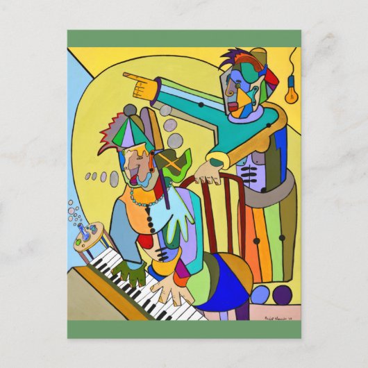 『ラグタイム・シーン』ラチェル・アレクサンダー ポストカード (正面)