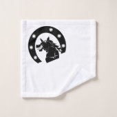 ラグティン馬はスマイル バスタオルセット (ウォッシュタオル)