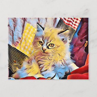 ラグドールの子猫 ポストカード