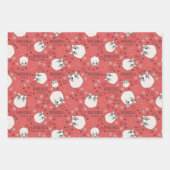 ラグドールキットンラッピング紙シート ラッピングペーパーシート (正面3)