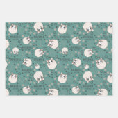 ラグドールキットンラッピング紙シート ラッピングペーパーシート (正面)