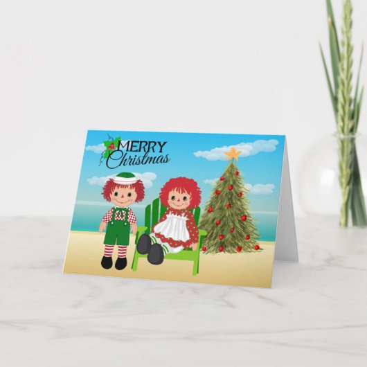 ラグドールクリスマスカード シーズンカード (正面)