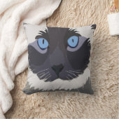 ラグドールネコ子猫ラグドール クッション (ブランケット)