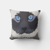 ラグドールネコ子猫ラグドール クッション (正面)