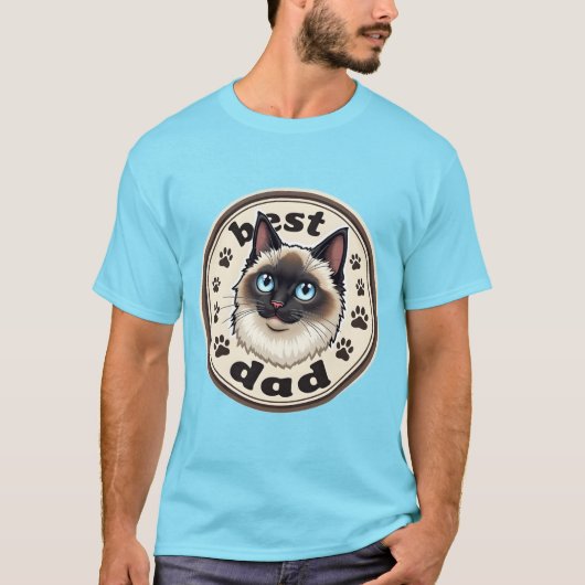 ラグドールパパ Tシャツ (正面)