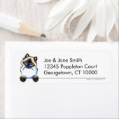 ラグドールラグムフフィンキャットクリーン&シンプル ラベル (インサイチュ)