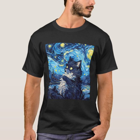 ラグドール好きな猫パパ・ママのためのデザイン Tシャツ (正面)