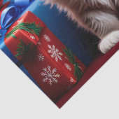 ラグドール子猫クリスマスプレゼント 薄葉紙 (詳細)