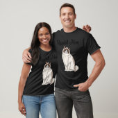 ラグドール猫のママ 猫飼い Tシャツ (ユニセックス)