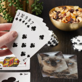 ラグドール猫の写真入り 名前入り オリジナルグッズ トランプ (インサイチュ)
