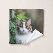 ラグドール猫のLuluバスタオオルセット バスタオルセット (ウォッシュタオル)