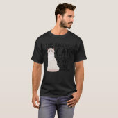 ラグドール猫はふわふわの愛情たっぷりマシンです Tシャツ (正面フル)