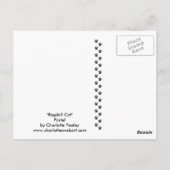 ラグドール猫オリジナル絵はがき ポストカード (裏面)